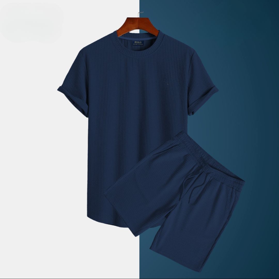 Men’s Waffle Knit Set – Soft, Lightweight & Comfortable